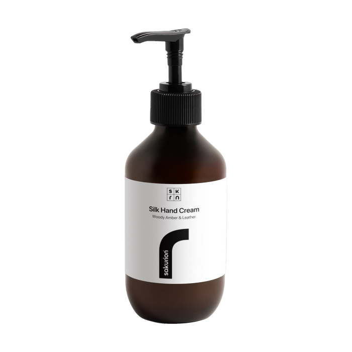 Silk Skin Hand Cream, Woody Amber & Leather