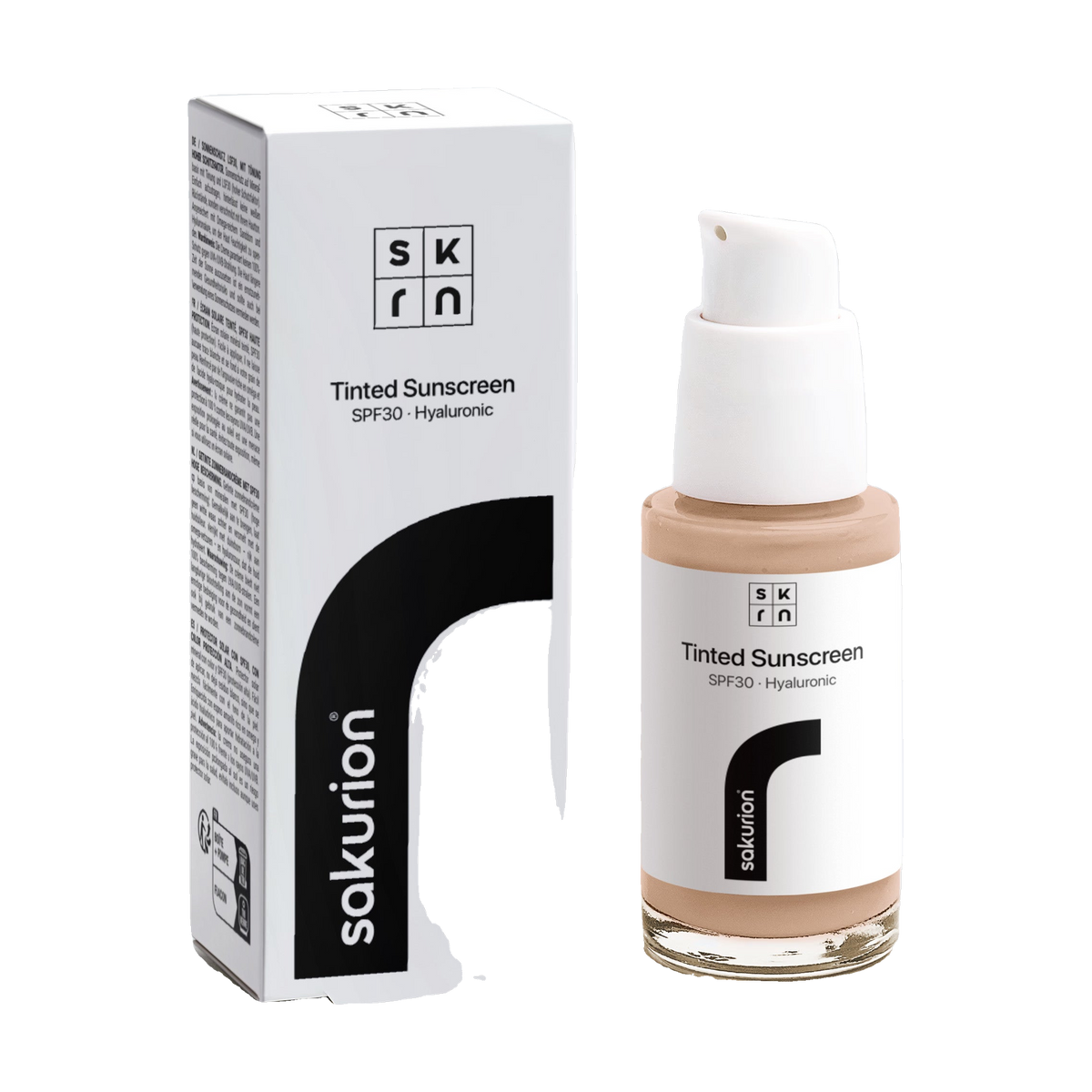 Sunscreen SPF30, with tint